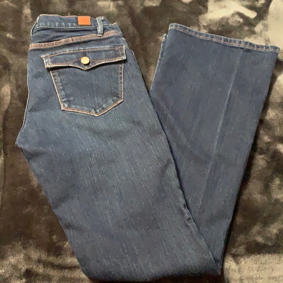 Roxy bootcut flare jeans 7/28 dark wash - Picture 1 of 12